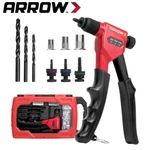 Arrow Rivet Nut Tool 8" Gun Kit 75pcs Rivnuts 3pcs Drills 3pc Mandrels. Fixed Price $38.99.