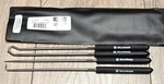 Ullman Chp4l, 4pc 9-3/4" Long Hook & Pick Tool Set. Fixed Price $30.68.