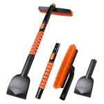 46" Large Ice Scraper, Extendable Snow Brush For Car Windshield, Upgrade 360. Fixed Price $48.17.
