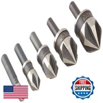 Irwin Tools 1877791 Black Oxide Countersink Drill Bit 5-piece Set. Fixed Price $47.49.
