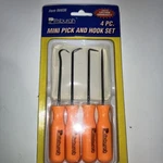 Pittsburgh " Nip # 66836 4 Pc.mini Pick & Hook Set Great Multi Use A7. Fixed Price $8.75.