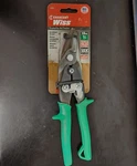 Aviation Snip, 9-3/4 In Oal, Right Cut, Molybdenum Steel Blade, Contour-grip Han. Fixed Price $7.99.