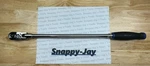 Snap-on Tools 3/8" Drive Power Blue X-long Quick Release Flex Ratchet Fhrllf80. Fixed Price $239.95.