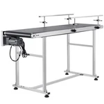 Belt Conveyor, 59 X 15.7 Inch Conveyor Table, Heavy Duty Stainless Steel Motoriz. Fixed Price $551.46.