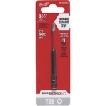 (j) Milwaukee Shockwave 3.5" Torx T25 Impact Power Bit (48-32-4561). Fixed Price $8.99.