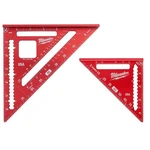 Milwaukee Mlsq070p 7 In. Rafter Square And 4-1/2 Aluminum Trim Set. Fixed Price $32.99.
