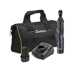 Durofix Rw1210-3p2g G12 12v Brushless 3/8" Cordless Ratchet Wrench 2 Battery Kit. Fixed Price $176.01.