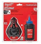 Milwaukee Electric Tool 48-22-3982 100 Ft. Bold Line Chalk Reel And Refill. Fixed Price $13.97.