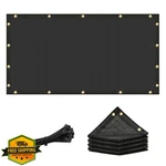 Amgo Black Shade Cloth 6'x12' 90% Sunblock Dog Kennel Greenhouse Cover. Fixed Price $71.98.