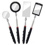 Kabuda 4pcs Telescoping Inspection Mirror Led Lighted Black, Silver. Fixed Price $27.46.