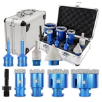 Diamond Core Drill Bit Set Brschnitt Hole Saw For Porcelain Tile Kit9. Fixed Price $150.99.