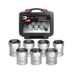 Powerbuilt Wheel Bearing Locknut Socket Set, 7 Piece Remover Tool Kit, Rounde.... Fixed Price $111.32.
