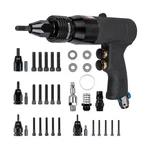 Clatoon Pneumatic Rivet Nut Gun With 10-24 & 1/4 5/16 3/8 Self-locking He.... Fixed Price $125.32.