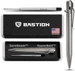 Bastion Titanium Bolt Action Ballpoint Pen Alloy Edc Pocket Mens Gift. Fixed Price $54.99.