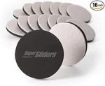 Super Sliders 3 1/2" Round Reusable Furniture Or Movers For Hardwood. Fixed Price $13.97.
