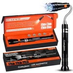 Magnetic Pickup Tool, Cosyjazz Flashlight Telescoping Magnet Black. Fixed Price $21.82.