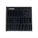 Husky 1/2in Drive Sae/metric Deep Impact Socket Set 26-piece Eva Foam New. Fixed Price $63.00.