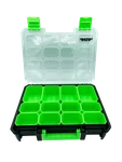 Vim Tools Scs Storage Case Small With 12 Removable Bins 13.4" X 10.4" 2.8". Fixed Price $40.39.