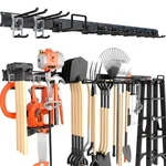 64'' Garage Tool Organizer Wall Mount, 620lbs Heavy Duty Metal Storage Rack .... Fixed Price $37.86.