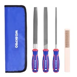Workpro Metal File Set 3pcs 8 Inch High Carbon Steel Flat, Round &.... Fixed Price $28.24.