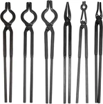 Beginner Blacksmith Tongs Forge Tool Set Anvil Vise Flat Jaw,pick Up,v-bit. Fixed Price $148.99.