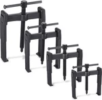 4 Pcs 2 Jaw Gear Puller Set Steel Removal Tool Adjustable For Pulleys Flywhee.... Fixed Price $51.99.