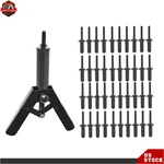 41pcs Plastic Poly Rivet Gun Quick Set Riveter Riveting Hand Tool Asorted Kit Us. Fixed Price $19.10.