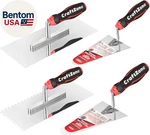 4 Pieces Concrete & Trowel Masonry Set - High Carbon Steel Plastering Bricklay. Fixed Price $41.93.