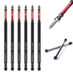 Geinxurn 6pcs Diamond Coated Impact Screwdriver Bit Set, 6 Inches #2 Phillips Po. Fixed Price $24.29.