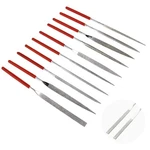 Kalim 10pc Mini Diamond Needle File Set - 6 Inch Total Length, 150 Grit Red. Fixed Price $11.99.