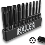 Tamper Proof Torx Bit Set, Railer 10-piece 6 Point 2 Inch Security. Fixed Price $17.35.