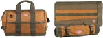 Gatemouth 16-piece Tool Bag & Roll Set - Sturdy Brown Organizer. Fixed Price $89.99.