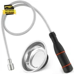 Flexible Magnetic Pickup Tool With Parts Tray, 5lb Pull Force, 24 Bend. Fixed Price $12.85.