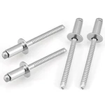 Sdtc Tech Stainless Steel Blind Rivets 3/16" X 3/8" (6-4) Open End 6-4 50pack. Fixed Price $14.05.