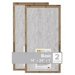 Flat Panel Air Filter Fpl23-2pk-24, 14in X 24in 1in - (pack Of 24). Fixed Price $102.76.