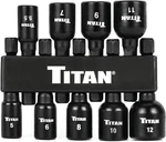 Titan 16297 - 9 Pc. Metric Magnetic Nut Setter. Fixed Price $12.34.