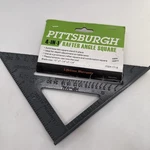 Pittsburgh 4-in-1 Rafter Square - 10" X 7.25" 7.25", Aluminum, New. Fixed Price $14.40.