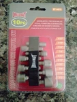 10 Piece Nut Driver Set. 5/32" Up To 1/2" Hand Tool Power Tools New Sealed. Fixed Price $18.99.