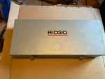 Ridgid 97375 Metal Case For 12r Die Heads (holds 9 Heads). Fixed Price $250.00.