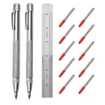 Ofasixx 2 Pack Tungsten Carbide Tip Scriber Tool With 10 Refills 1 Silver. Fixed Price $14.29.