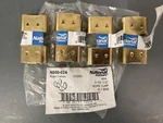 Pack Of 4 National Hardware 3235bc 7/16" - " Brass Plated Rope Clamps N890-024. Fixed Price $14.85.