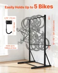 Bike Rack, Indoor/outdoor Bicycle Storage Stand. Fixed Price $115.02.