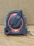 Milwaukee Tool 48-22-5101 100 Ft. Closed Reel Long Tape Lightly Used. Fixed Price $24.99.