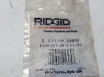 New Genuine Oem Ridgid 41695 Set Of 5 Clips (surface Rust). Fixed Price $14.00.