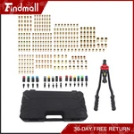 Findmall 16'' Rivet Nut Tool Kit 15pcs Metric & Sae Mandrels 300pcs Nuts. Fixed Price $51.60.