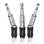 Mesee 3 Pieces Magnetic Pivoting Bit Tip Holder 1/4'' Hex Shank Silver+black. Fixed Price $13.89.