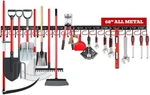 68 Metal Garden Tool Organizer Hooks - Wall Mount Storage System For Yard Tools. Fixed Price $28.44.