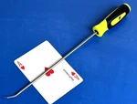 Snap-on Tool Hivis Instinct Soft Grip 10" Long Mini 45 Tip Pick Sgl3ash45c New. Fixed Price $39.95.