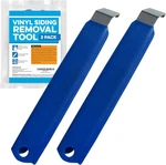 Vinyl Siding Removal Tool Kit - Pack Of 2, Blue One-piece Steel Zip For S. Fixed Price $26.20.