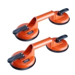 Vevor Vacuum Suction Cup Double Glass Lifter 4.7" 330 Lbs 2 Pack Aluminum Handle. Fixed Price $22.90.